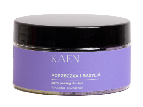 Peeling do ciała PORZECZKA I BAZYLIA 200g