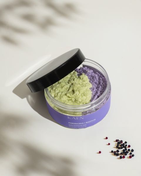 Peeling do ciała PORZECZKA I BAZYLIA 200g