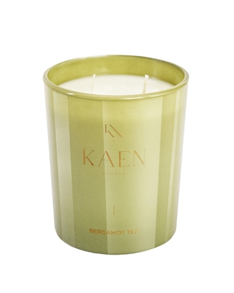 Świeca sojowa KAEN | BERGAMOT TEA 485ml