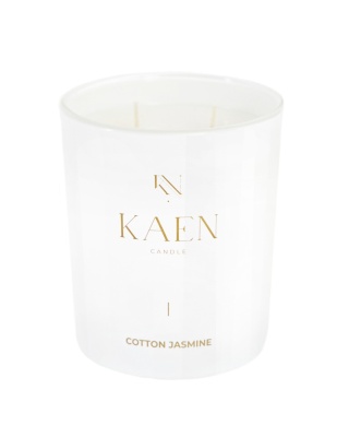 Świeca sojowa KAEN | COTTON JASMINE 485ml