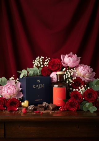 WALENTYNKOWY ZESTAW "KOCHAM CIĘ"