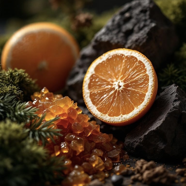 Świeca sojowa Amber Oud