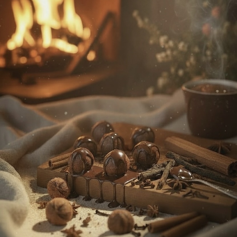 Świeca sojowa Truffle Wood